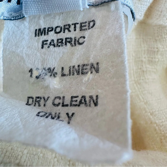 Organic by John Patrick 100% Linen High Waisted Pants S - Picture 9 of 9